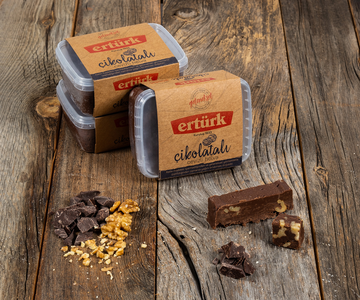 Çikolatalı Cevizli Helva <br> 400 g.