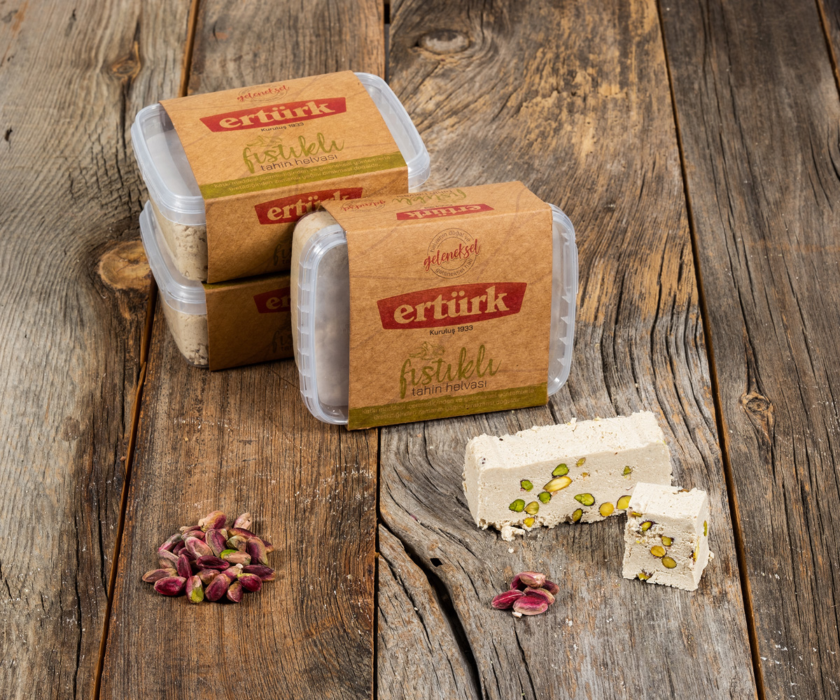 Fıstıklı Tahin Helvası <br> 400 g.